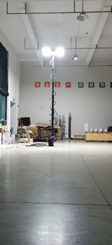 曲臂升降照明設備發電機照明系統升降照明燈設備
