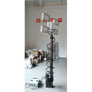 曲臂升降照明设备发电机照明灯北京移动照明