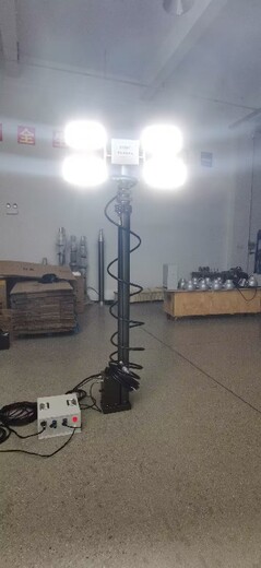 曲臂升降照明設備發(fā)電機照明車載照明燈具