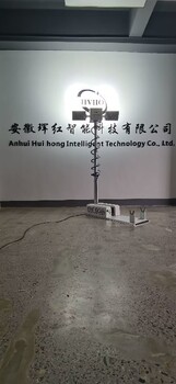 曲臂升降照明設備照明汽油發電機12v車載照明燈