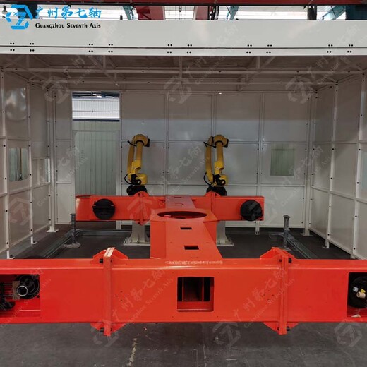 恩施焊接變位機設計,機器人變位機,自動化焊接工作站