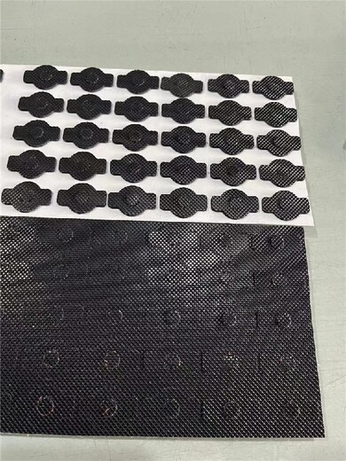 伊春黑色防滑橡膠貼,橡膠墊