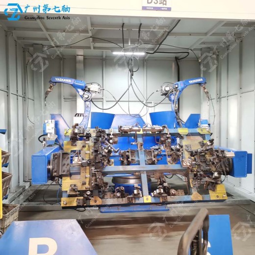 广东变位机加工,机器人协同焊接工作台,定制加工厂家