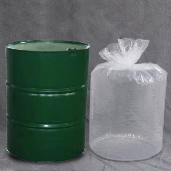 定制200L桶内衬袋大铁桶圆底内衬袋透明塑料化工桶圆底内包装袋