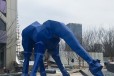 玻璃钢长颈鹿雕塑生产厂家
