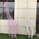 玻璃钢卡通长颈鹿雕塑图