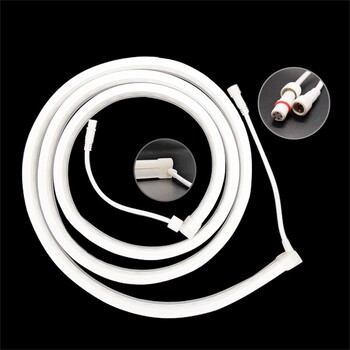 硅膠材質(zhì)單色霓虹燈條發(fā)光均勻2835燈電壓12V/24V防水