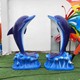 海豚雕塑定制圖
