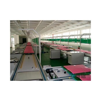 電動廣告車流水線-按節(jié)奏生產(chǎn)-電動切割機生產(chǎn)線