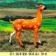 曲阳创意梅花鹿雕塑价格,供应公园小动物雕塑产品图