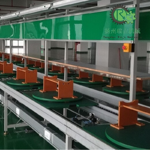 臺州鏈條輸送機,電子組裝循環(huán)線,按需加工
