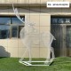 玻璃钢梅花鹿雕塑图
