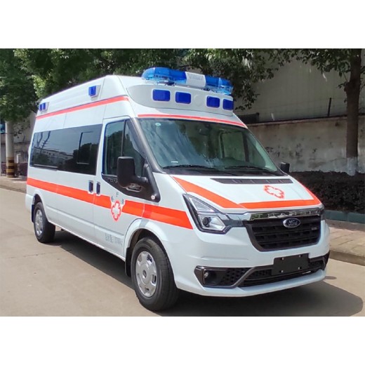 西宁医院附近120提供长途转运服务急救车担架床