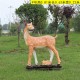 公园梅花鹿雕塑价格,供应公园小动物雕塑图