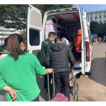 衢州救护车转运提供长途转运服务急救车担架床
