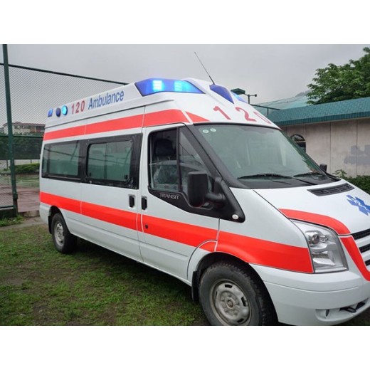 银川医院附近120提供长途转运服务急救车担架床