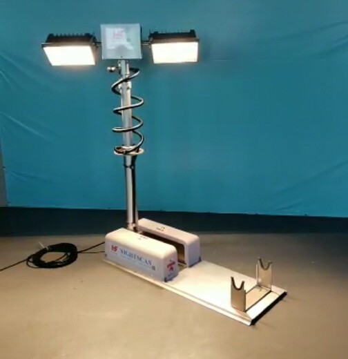 移動式升降照明燈車移動照明燈廠家河圣升降式LED高桿照明燈