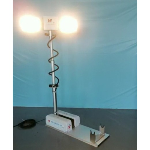升降式照明灯塔移动照明车厂家河圣升降式LED高杆照明灯