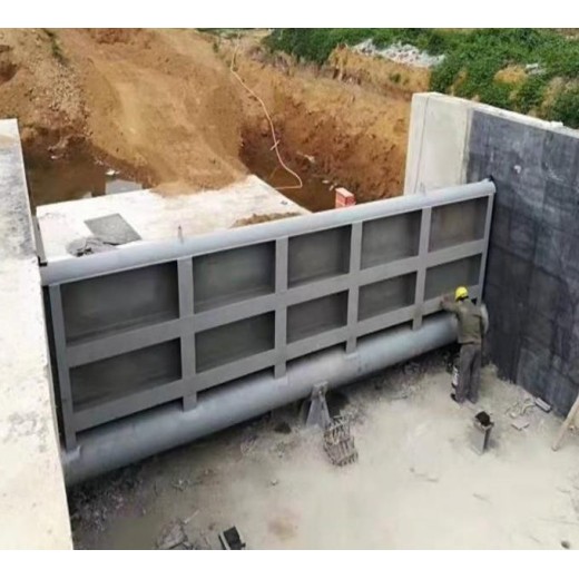 北京定制水库电站平面焊接钢闸门供应液压钢坝