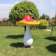 重庆玻璃钢蘑菇雕塑图