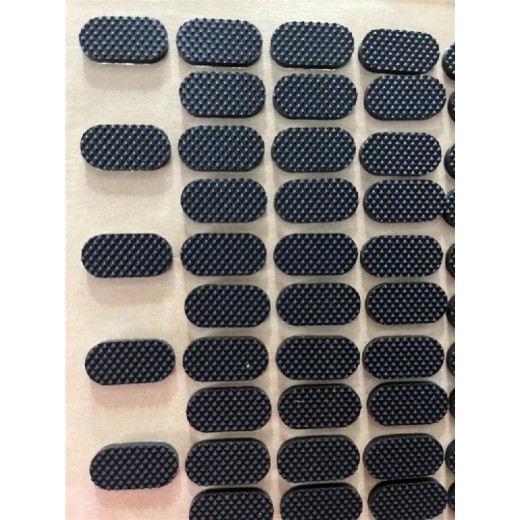 泰州生产椭圆形网纹橡胶垫价格