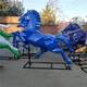 公園玻璃鋼馬雕塑圖