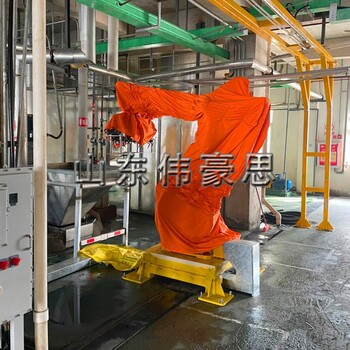 供應全自動破袋機械手鈣粉機器人自動拆袋機減少人工