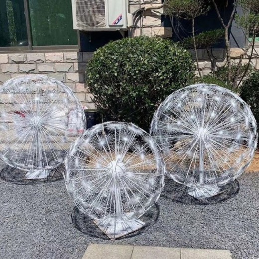北京玻璃钢蒲公英雕塑批发价格