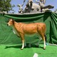 仿銅玻璃鋼牛雕塑圖