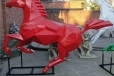 大型玻璃钢马雕塑定制,仿真动物雕塑