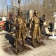古代士兵雕塑圖