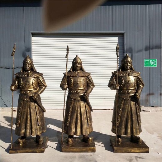 北京仿真古代士兵雕塑，士兵人物雕塑