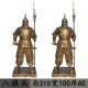 河北古代士兵雕塑图