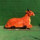 公園玻璃鋼牛雕塑圖