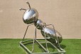 曲阳玻璃钢蚂蚁雕塑，仿真动物雕塑