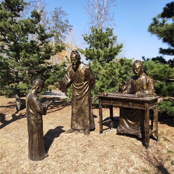 北京校園讀書人物雕塑，讀書的男孩雕塑