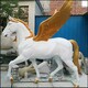 公園玻璃鋼馬雕塑，群馬雕塑產(chǎn)品圖