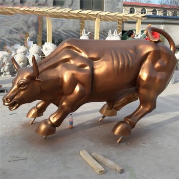 天津仿銅玻璃鋼牛雕塑多少錢(qián)