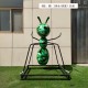 玻璃钢彩绘蚂蚁雕塑图