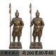 古代士兵雕塑圖