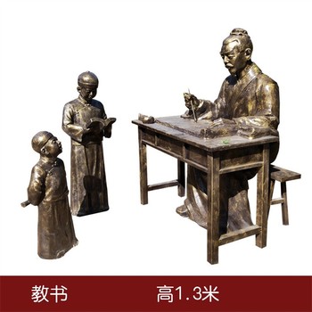 河北讀書人物雕塑，讀書主題雕塑
