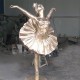 镂空跳舞人物雕塑，芭蕾女孩雕塑产品图