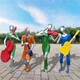廣場(chǎng)音樂(lè)人物雕塑圖