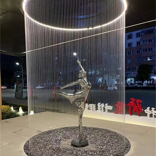 曲陽創(chuàng)意跳舞人物雕塑，芭蕾舞雕塑