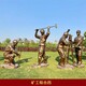 玻璃鋼礦工雕塑圖片圖