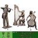 古代音乐人物雕塑图