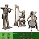 河北音樂(lè )人物雕塑圖