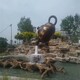 曲陽不銹鋼天壺雕塑，茶壺倒水雕塑,流水雕塑擺件產(chǎn)品圖