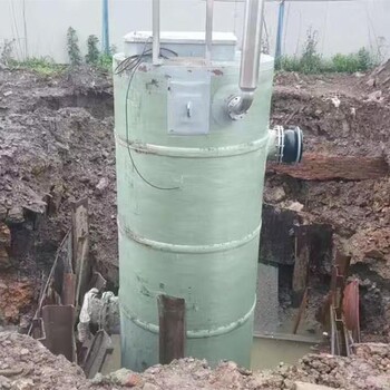 玻璃鋼雨水污水提升泵站嚴謹耐用