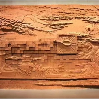 河南公園水泥直塑人物浮雕制作流程,水泥直塑人物浮雕定制